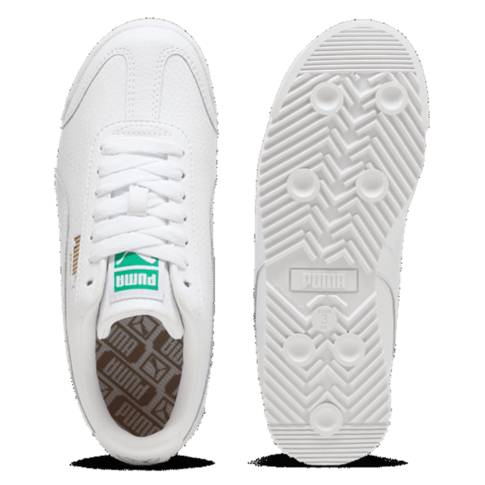 Big Kid's Puma Roma 24 Standard JR Puma White (399334 03)