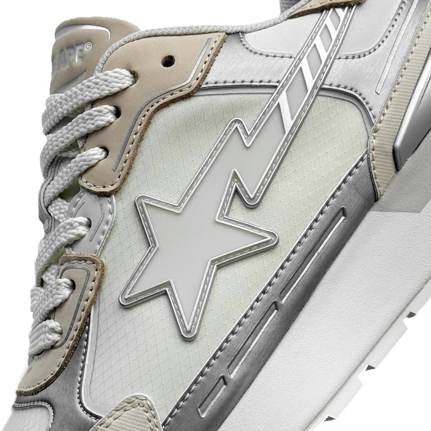 BAPE Cross STA #1 M2 'Ivory'