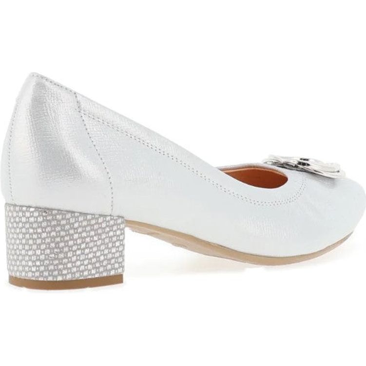 Bioeco Womens Shoe 6415 Silver Leather