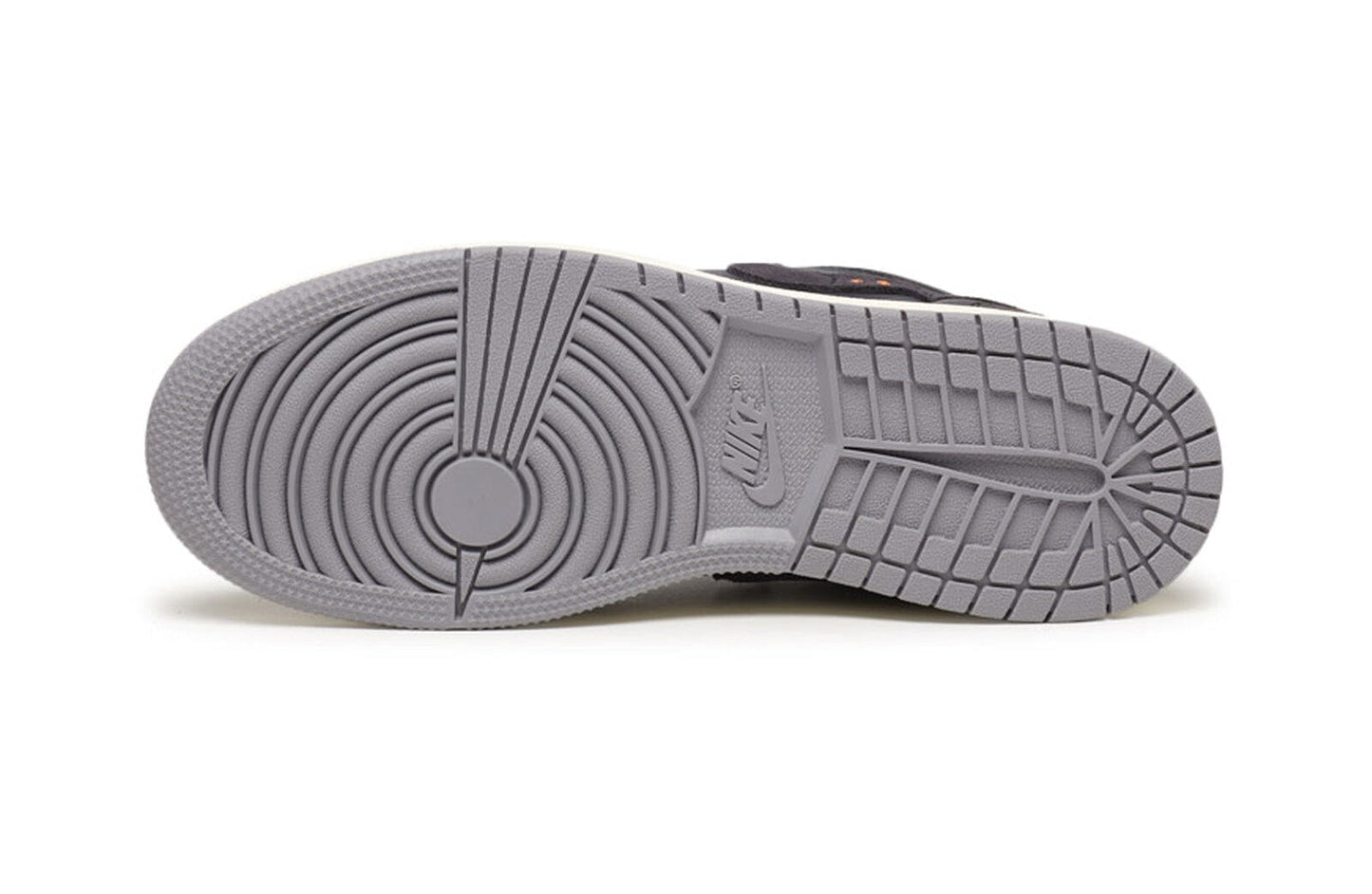 Big Kid's Jordan 1 Low SE Craft Blck/Cmnt Grey-Lt Graphite (DV0478 001)