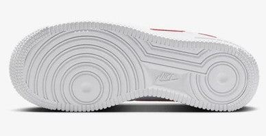 Big Kid's Nike Air Force 1 LV8 White/University Red (FV7020 101)