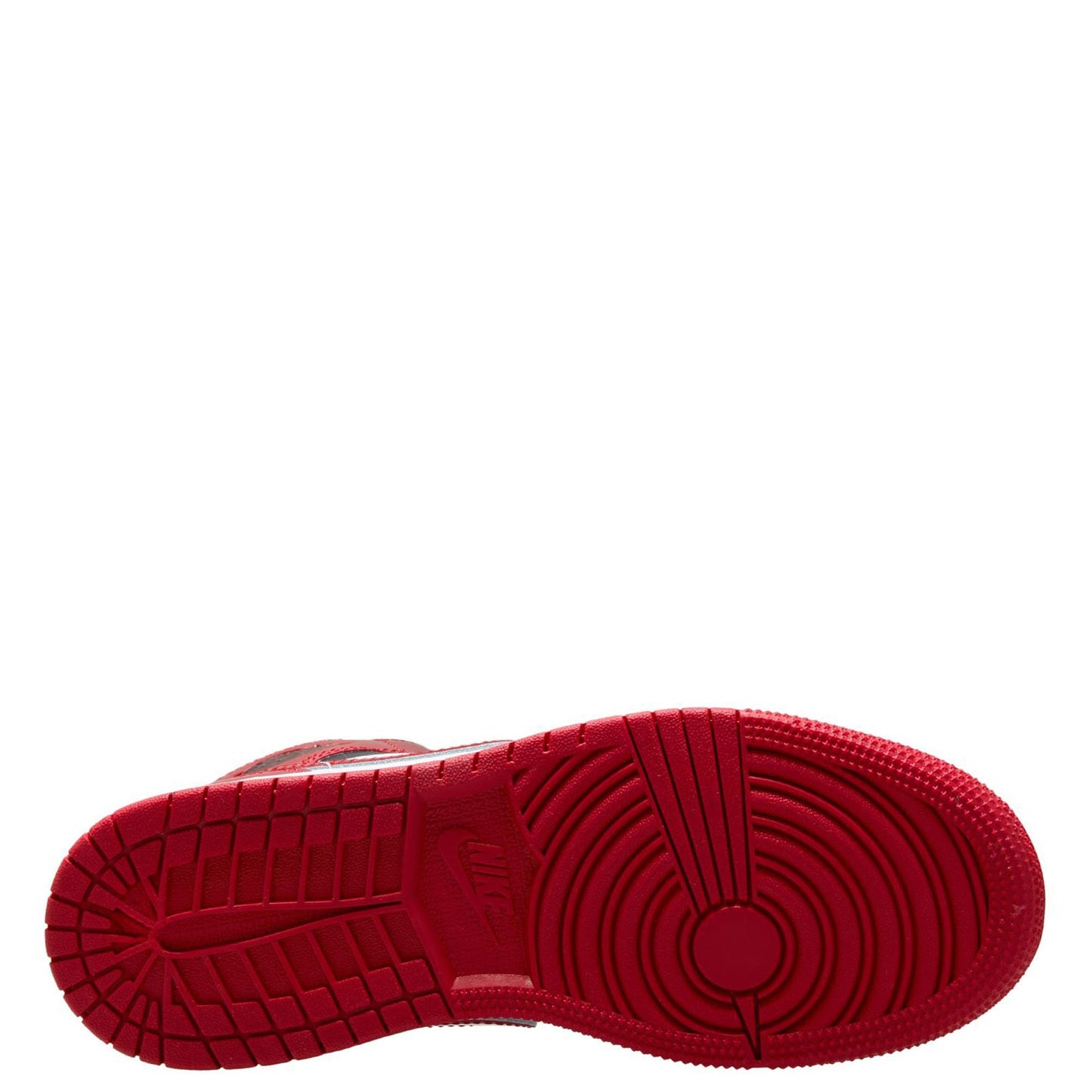 Big Kid's Jordan 1 Mid Black/Varsity Red-White (HV4399 006)