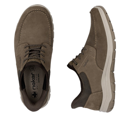 Rieker Mens Shoe 03656-24 Esche/Schoko/Braun
