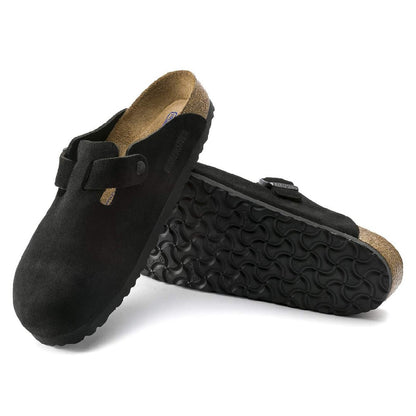 Unisex Birkenstock Boston Soft Footbed Black (0660471) Sneakers - Premium Brand Shoes for Men and Women