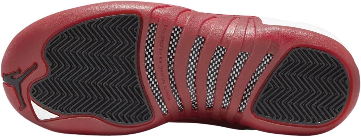 Big Kid's Jordan 12 Retro "Cherry" White/Black-Varsity Red (153265 116)