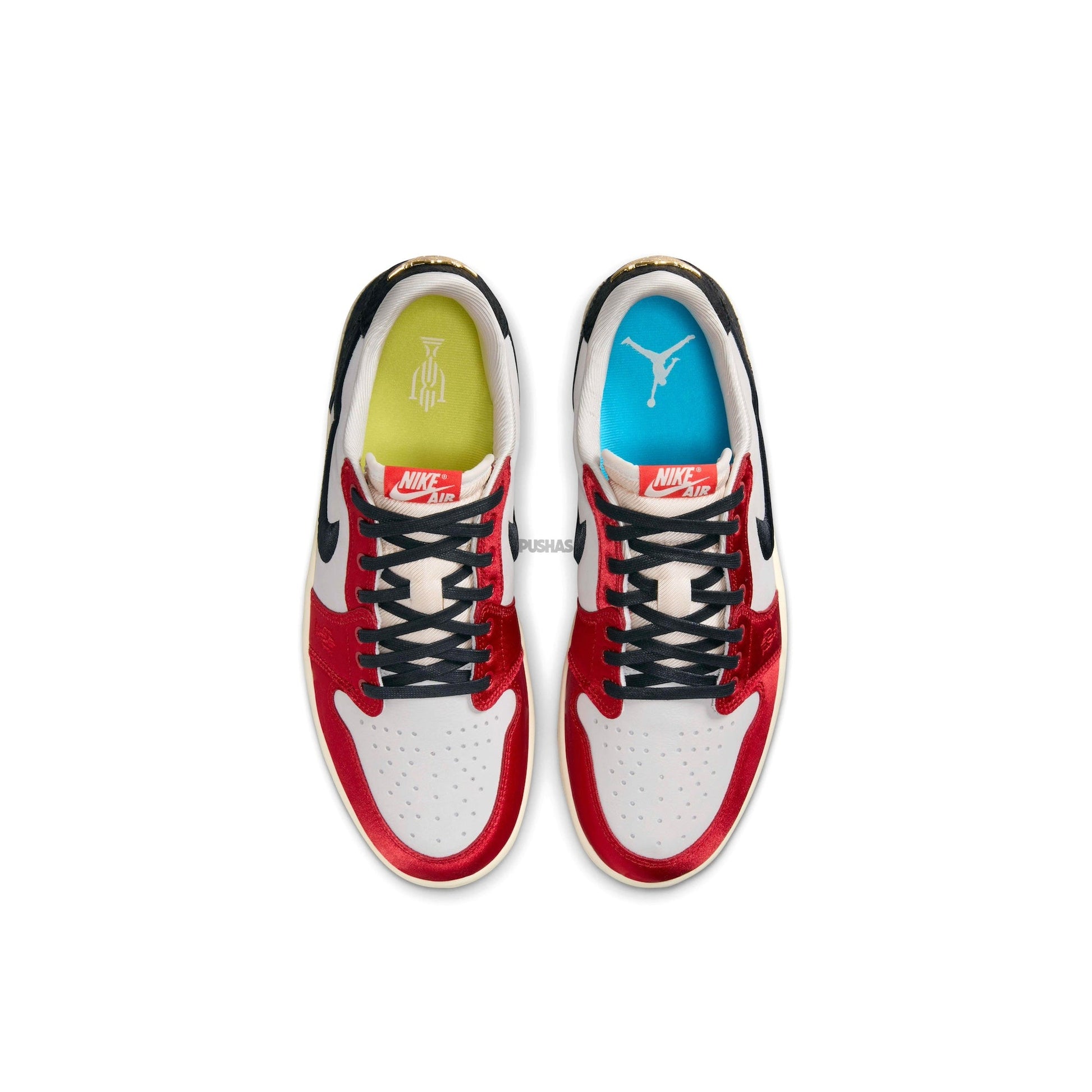 Air Jordan 1 Low OG x Trophy Room 'Sail/Black/Varsity Red' (2024)