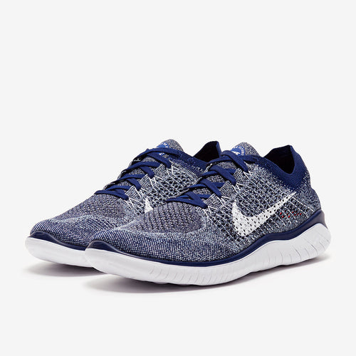 Nike Free Rn Flyknit 2018 -  Blue Void/White-Blue Tint