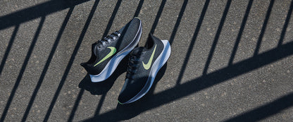 Nike Air Zoom Pegasus 37 - Black/Lime Blast-Blue