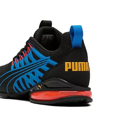 Big Kid's Puma Voltaic Evo JR Pblack-Saffron-Future Blue (311029 01)