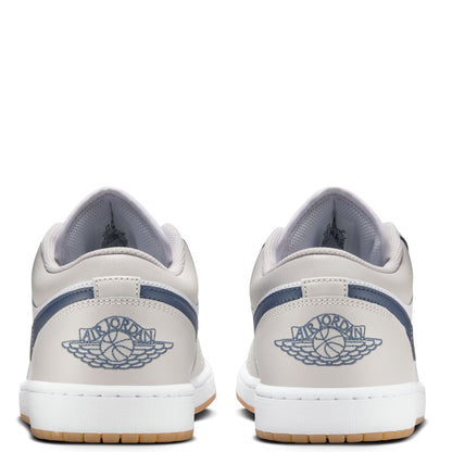 Men's Jordan 1 Low White/midnight Navy (553558 146) Sneakers - Premium Brand Shoes for Men and Women