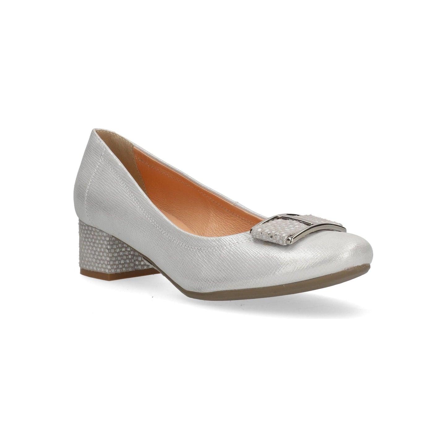 Bioeco Womens Shoe 5632 Silver Shimmer