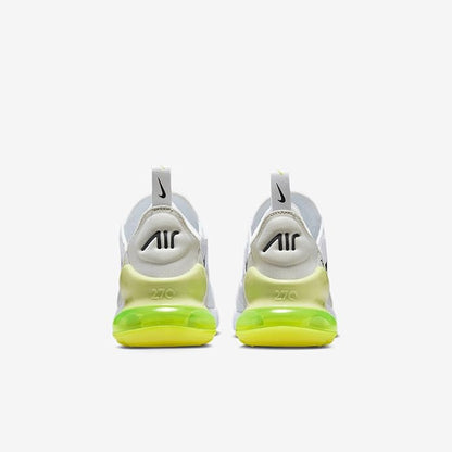 Big Kid's Nike Air Max 270 White/Anthracite-Limelight (943345 123)
