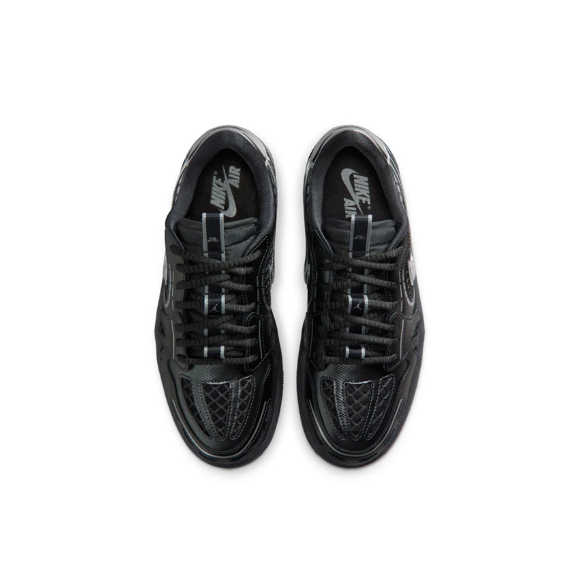 Air Jordan 1 Low Method of Make V3 'Black Metallic Silver' Women's (2025)