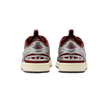 Air Jordan 1 Low Method of Make V3 'Dark Team Red Metallic Silver' Women's (2025)