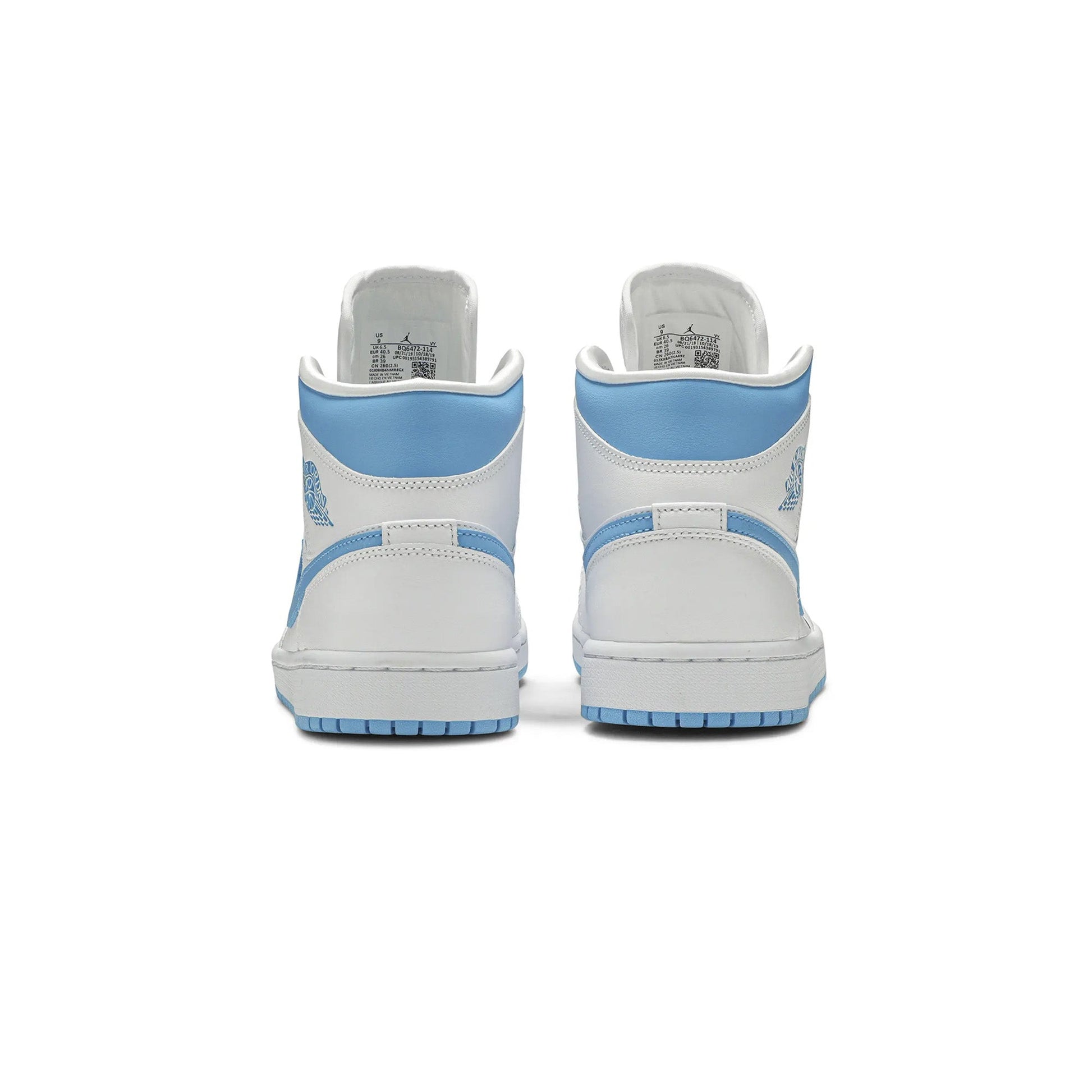 Air Jordan 1 Mid 'UNC' Women's (2020)