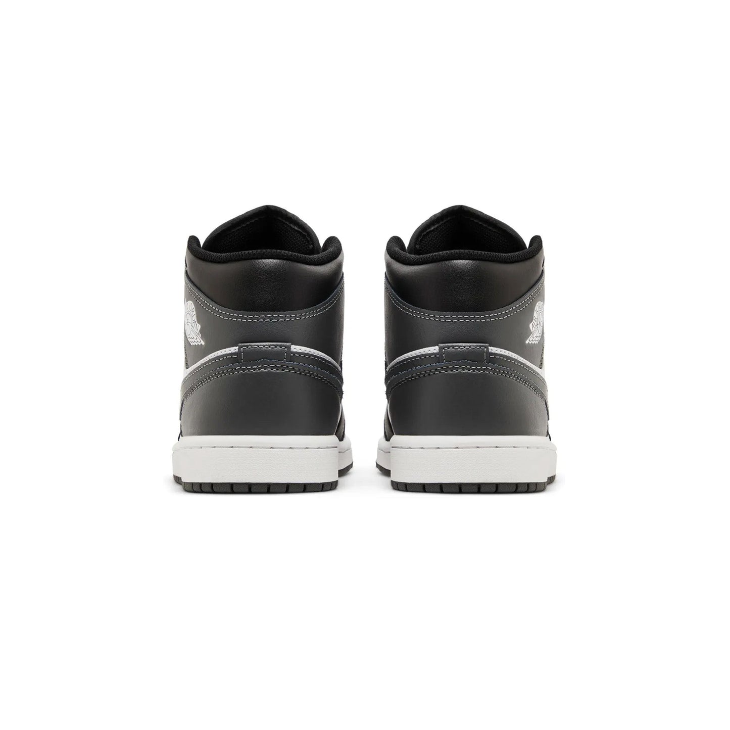 Air Jordan 1 Mid 'Black White Iron Grey' (2024)