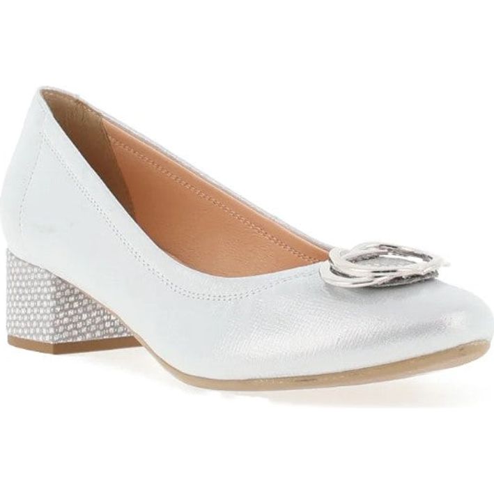 Bioeco Womens Shoe 6415 Silver Leather