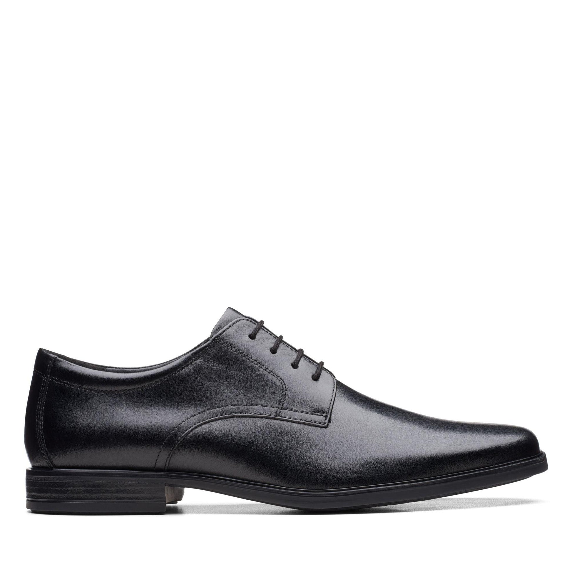 Clarks Mens Shoe Howard Walk Black