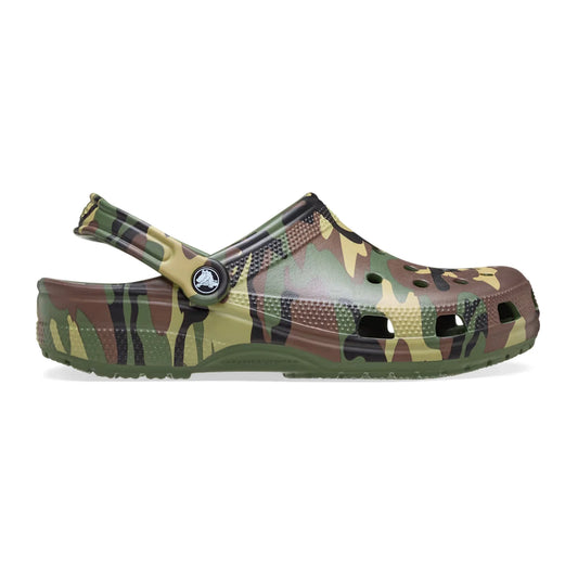 Crocs Classic Camouflage Clog 'Army Green / Multi'