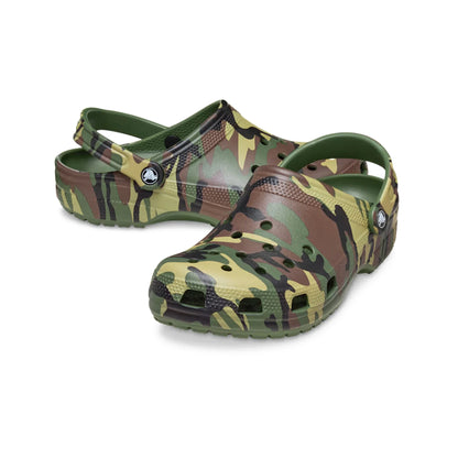 Crocs Classic Camouflage Clog 'Army Green / Multi'