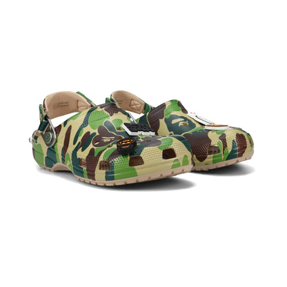 Crocs Classic Clog A Bathing Ape 'ABC Camo Green' (2025)