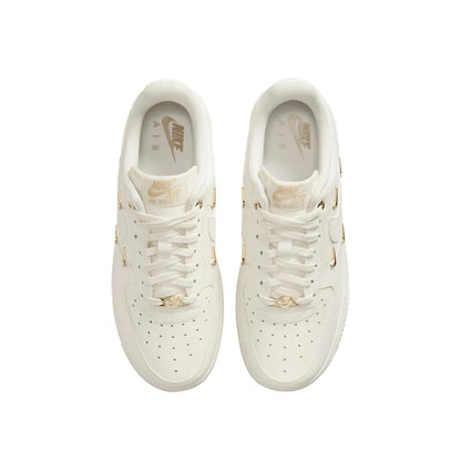 Nike Air Force 1 '07 LX CN 'Sail Gold Mini Swooshes' Women's (2023)
