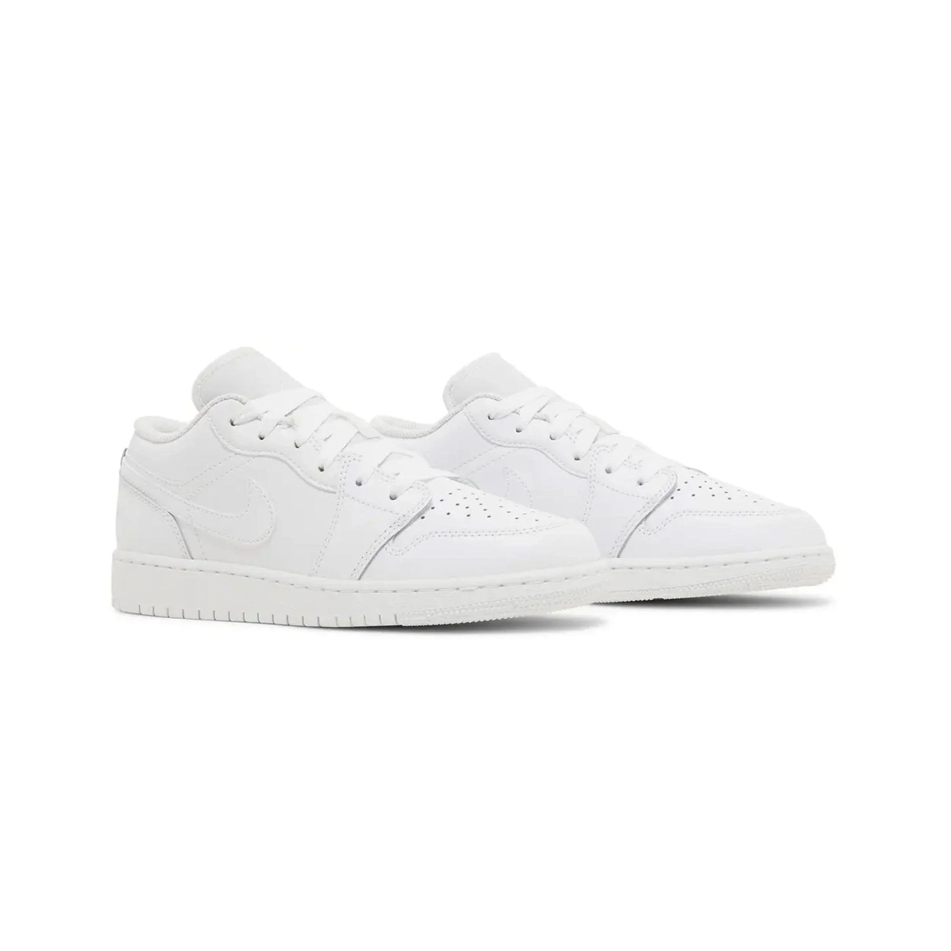 [Refurbished] Air Jordan 1 Low 'Triple White' GS (2023)