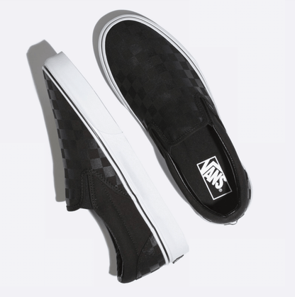 Checkerboard Slip on Sneakers - Premium Brand Shoes for Men and Women