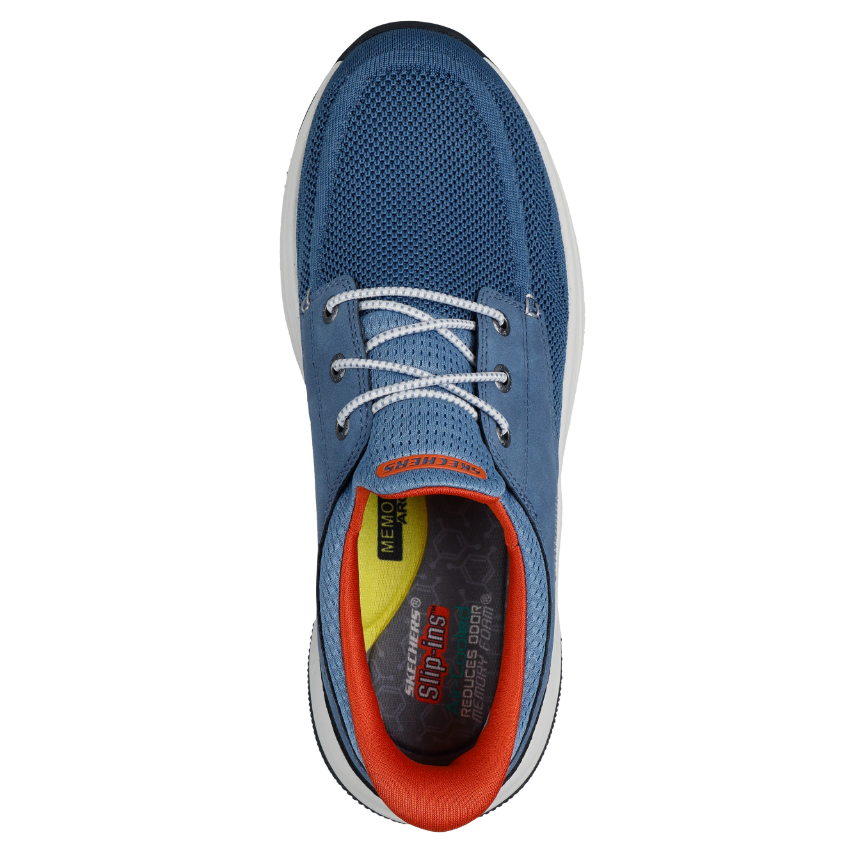 Skechers Mens Shoe Meroe Alden Blue