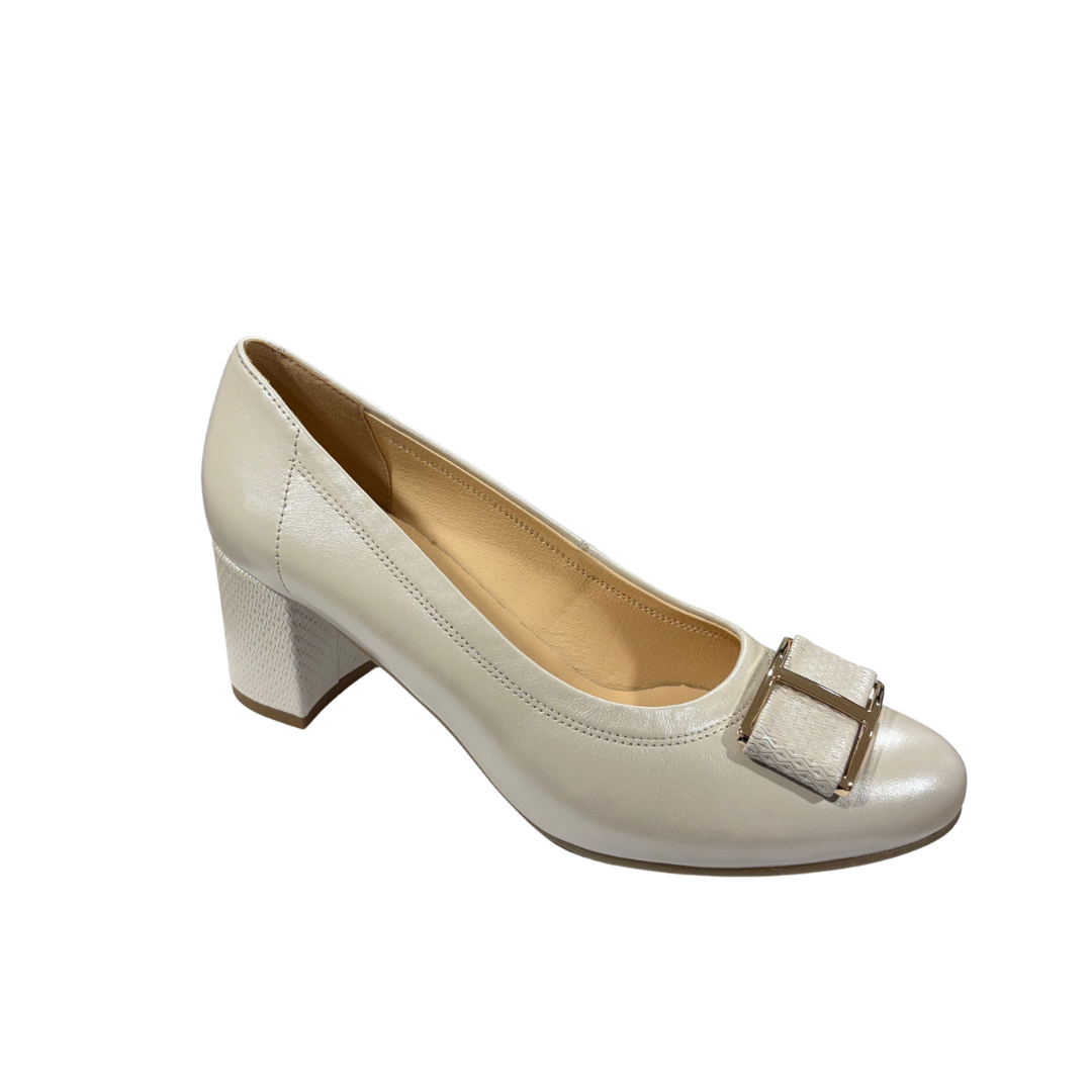 Bioeco Womens Shoe 5754 Pearl Leather