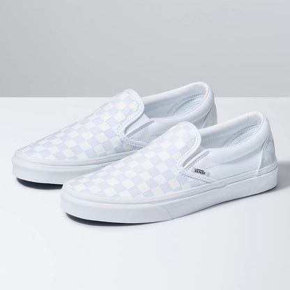 Checkerboard Slip on Sneakers - Premium Brand Shoes for Men and Women