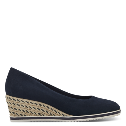 Tamaris Womens Wedge 1-22303-42 Navy