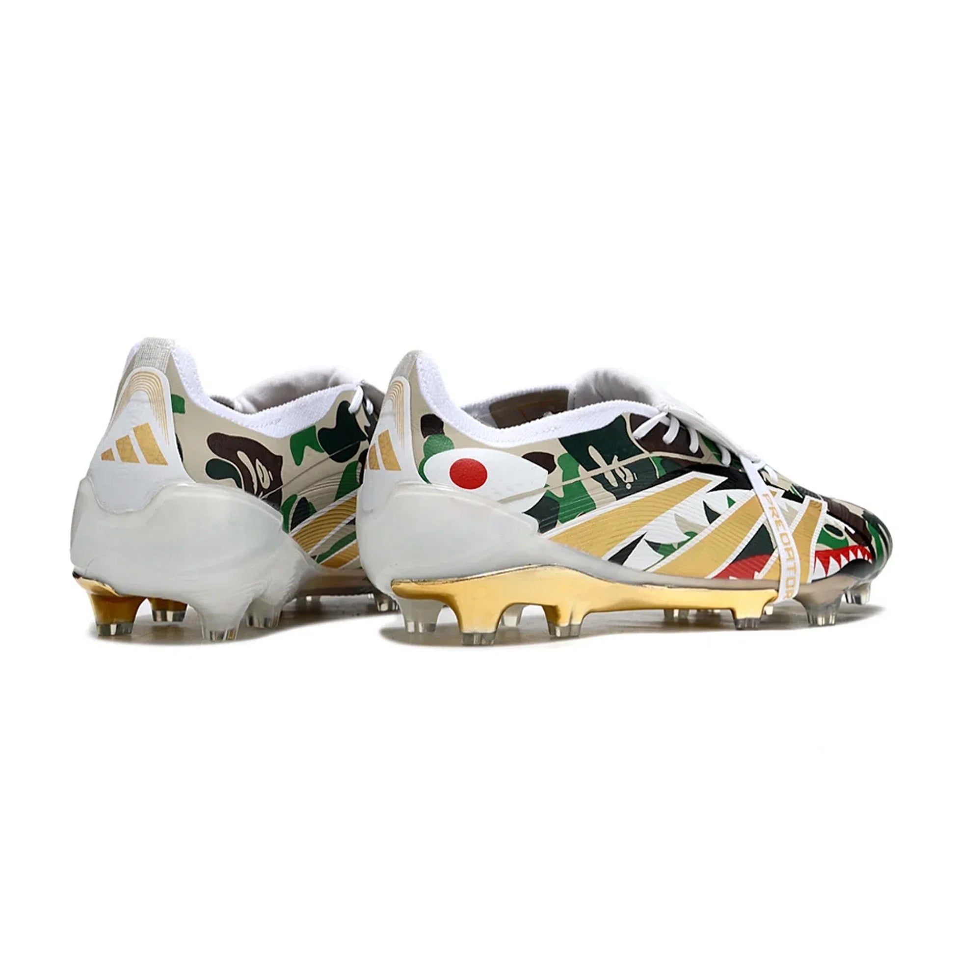 Adidas Predator Elite Foldover Tongue FG Bape 'Green Camo' (2025)