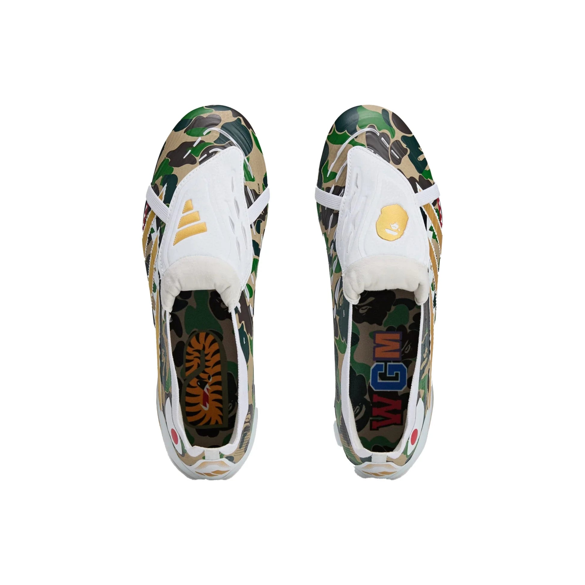 Adidas Predator Elite Foldover Tongue FG Bape 'Green Camo' (2025)