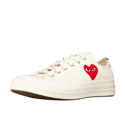 Converse Chuck 70 Low X Comme des Garçons PLAY 'Small Red Heart - Beige'