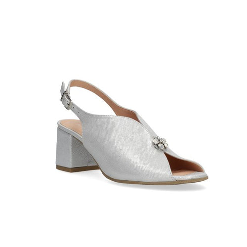 Bioeco Womens Shoe 4263 Silver Shimmer