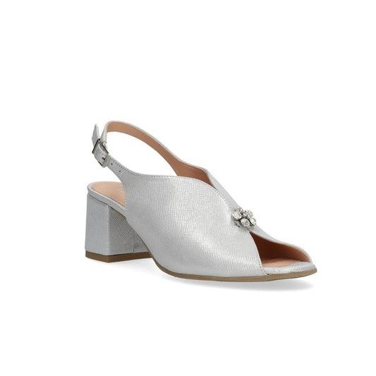 Bioeco Womens Shoe 4263 Silver Shimmer