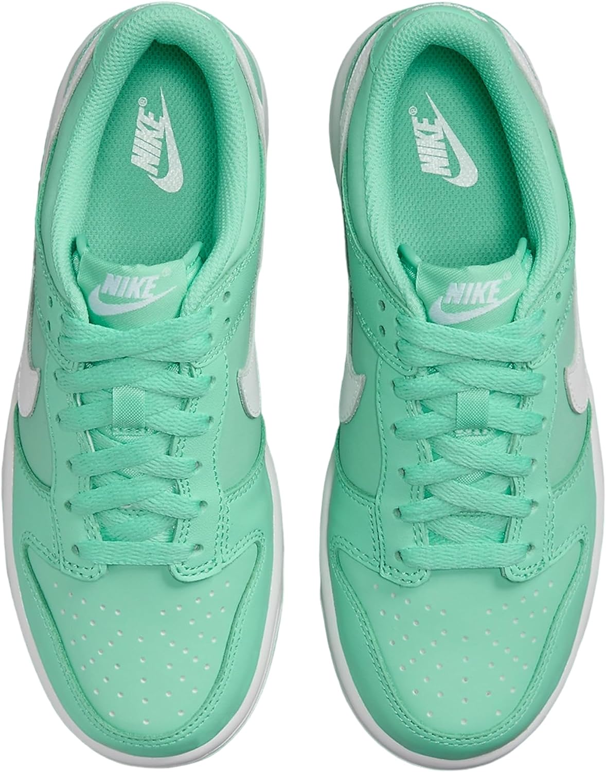 Big Kid's Nike Dunk Low Emerald Rise/White (DH9765 302)