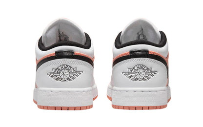 Big Kid's Jordan 1 Low Lt Madder Root/Black-White (DM8960 801)