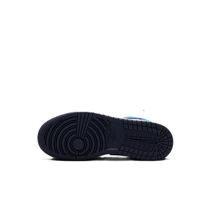 Big Kid's Jordan 1 Mid University Blue/Midnight Navy (DQ8423 405)