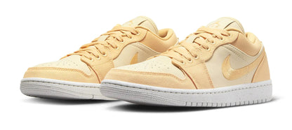 Women's Air Jordan 1 Low SE Celestial Gold/muslin-sail (dv0426 200) Sneakers - Premium Brand Shoes for Men and Women