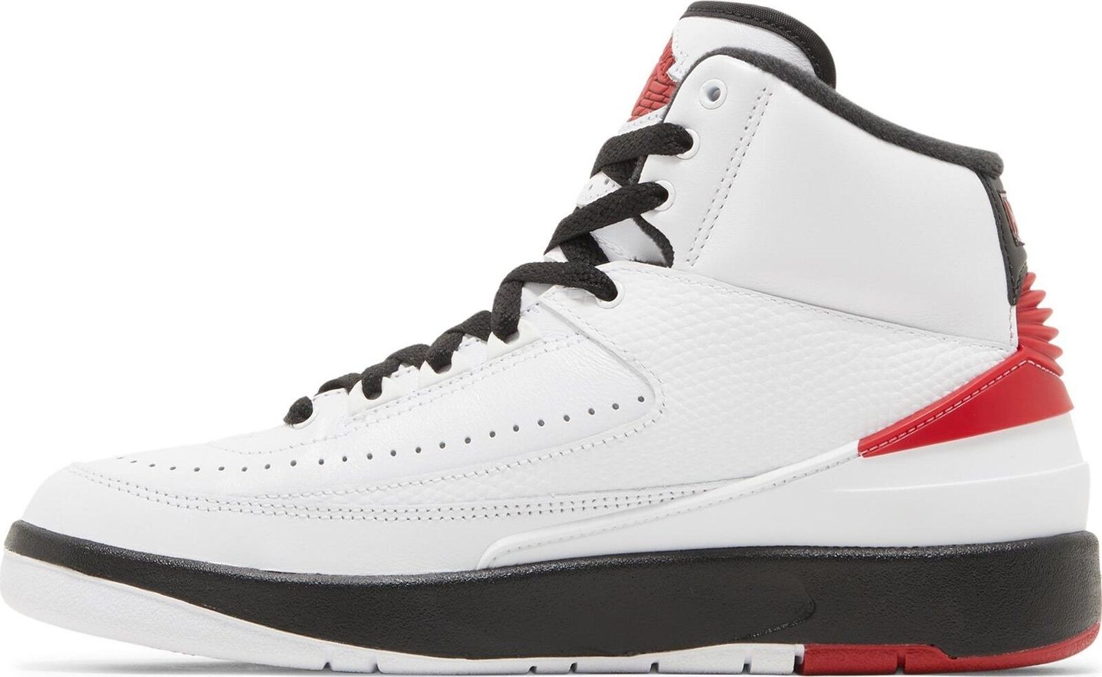Big Kid's Jordan 2 Retro "Chicago" White/Varsity Red-Black (DX2591 106)