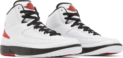 Big Kid's Jordan 2 Retro "Chicago" White/Varsity Red-Black (DX2591 106)