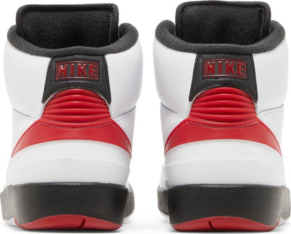 Big Kid's Jordan 2 Retro "Chicago" White/Varsity Red-Black (DX2591 106)