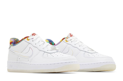 Big Kid's Nike Air Force 1 LV8 White/White-White (FN8912 111)