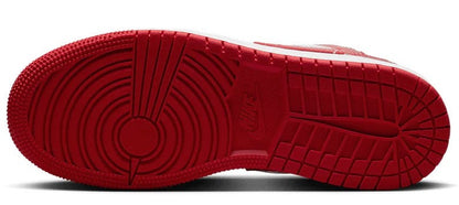 Big Kid's Jordan 1 Low SE Football Grey/University Red (FQ1935 018)