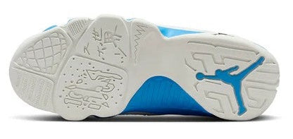 Big Kid's Jordan 9 Retro "Powder Blue" Summit White/Black (FV0143 101)