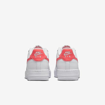 Big Kid's Nike Air Force 1 White/Magic Ember (FV5948 117)