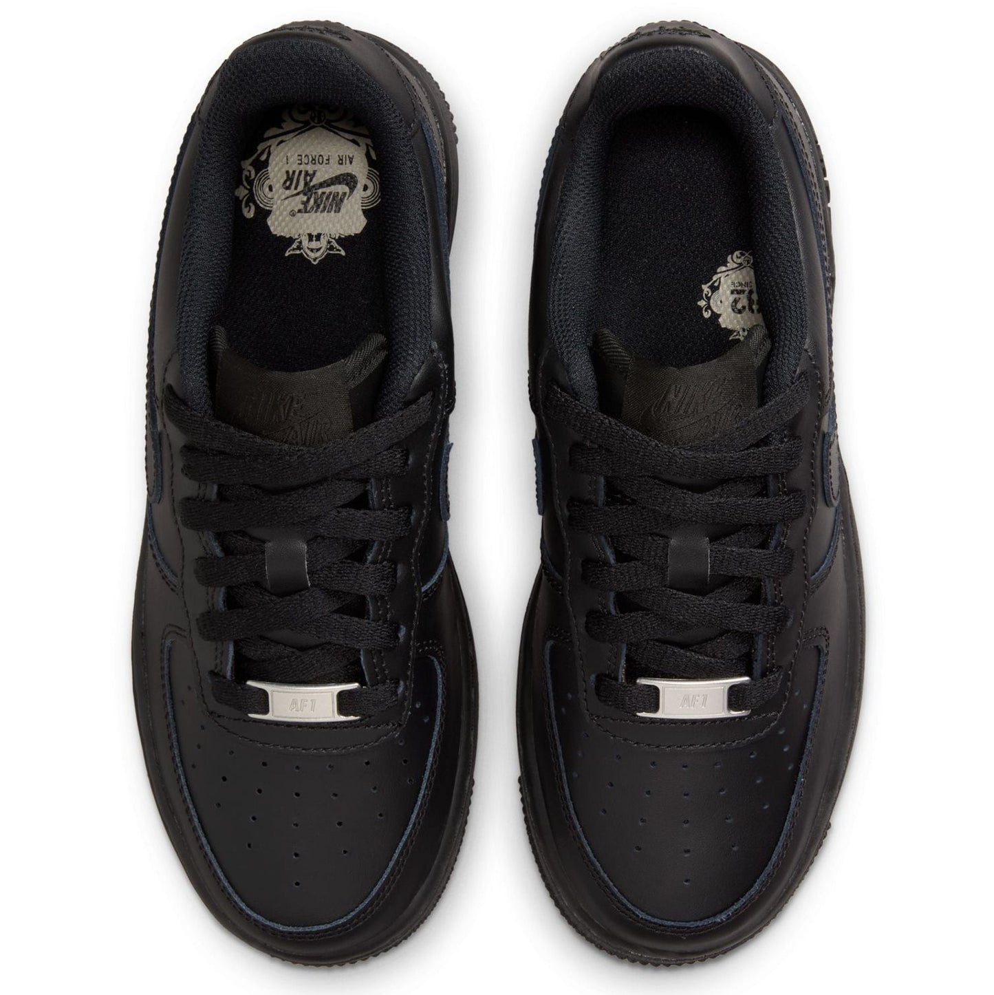 Big Kid's Nike Air Force 1 LE Black/Black-Black (FV5951 001)