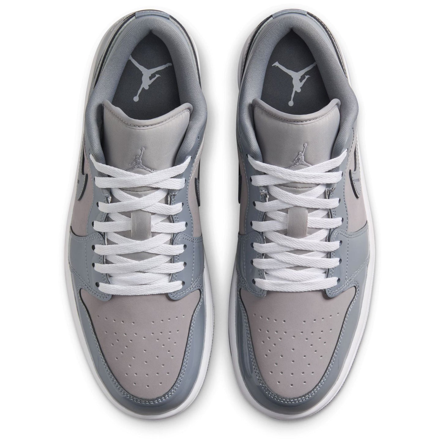 Men's Jordan 1 Low SE Medium Grey/cool Grey-white (hf3148 011) Sneakers - Premium Brand Shoes for Men and Women
